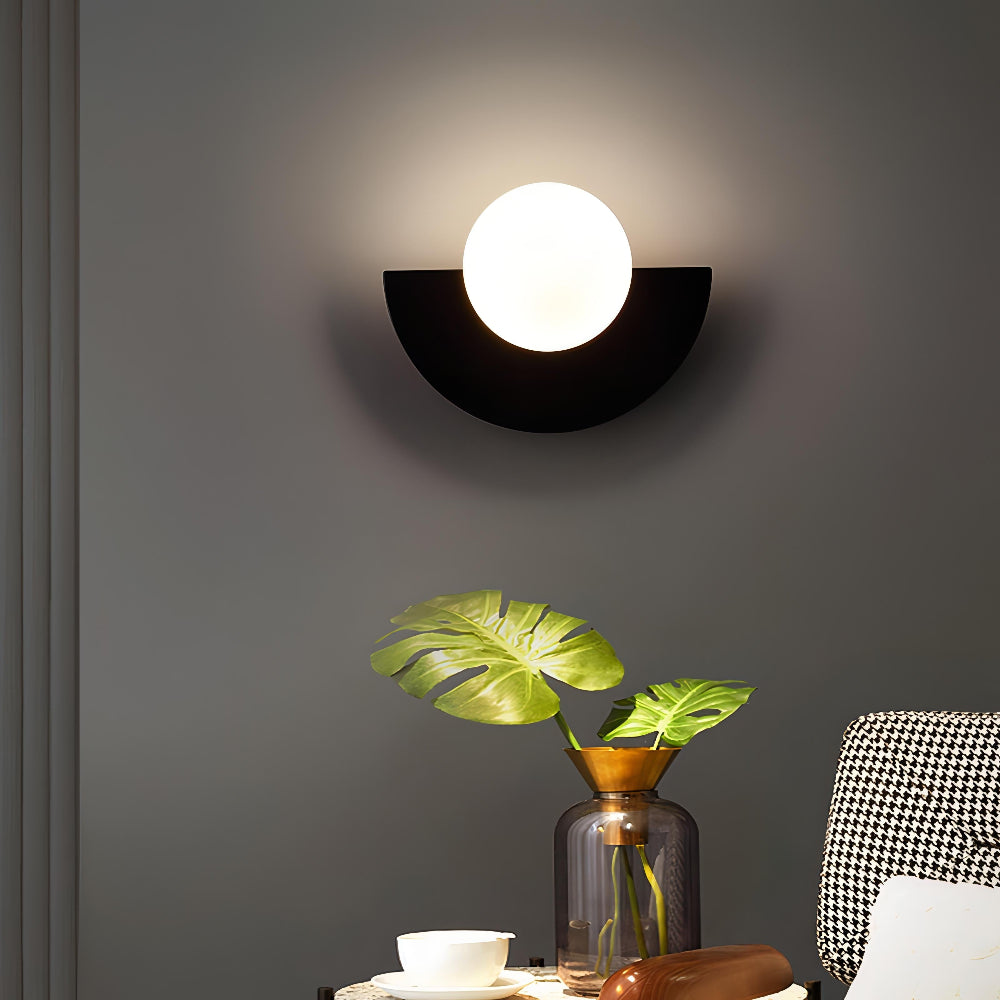 Half moon wall light - LED Design
