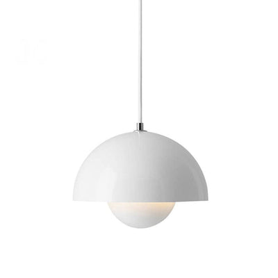 Semi-circular coloured chandelier